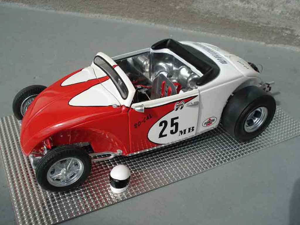Volkswagen Kafer Hot Rod 1/18 Solido Hot Rod mats heb rod so-cal modellino in miniatura