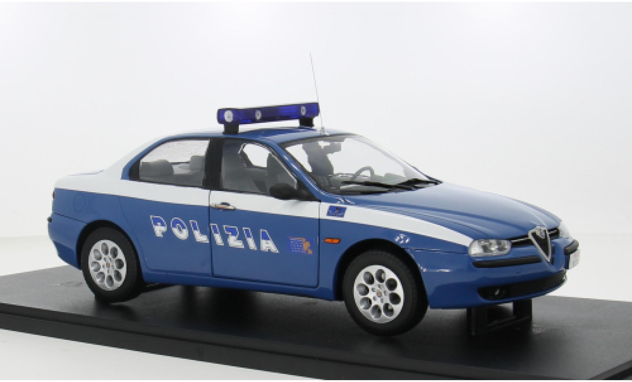 Alfa Romeo 156 1/18 Mitica 1997 Polizia Stradale 1:18 modellino in miniatura