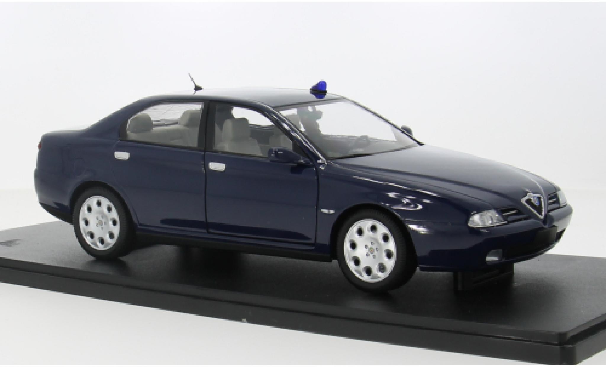 Alfa Romeo 166 1/18 Mitica 2.5 V6 1998 Police 1:18 modellino in miniatura