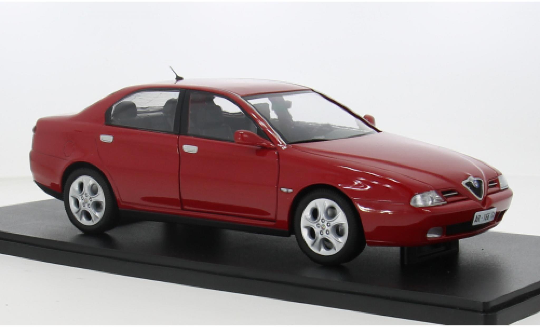 Alfa Romeo 166 1/18 Mitica 3.0 V6 rot 1998 1:18 modellino in miniatura