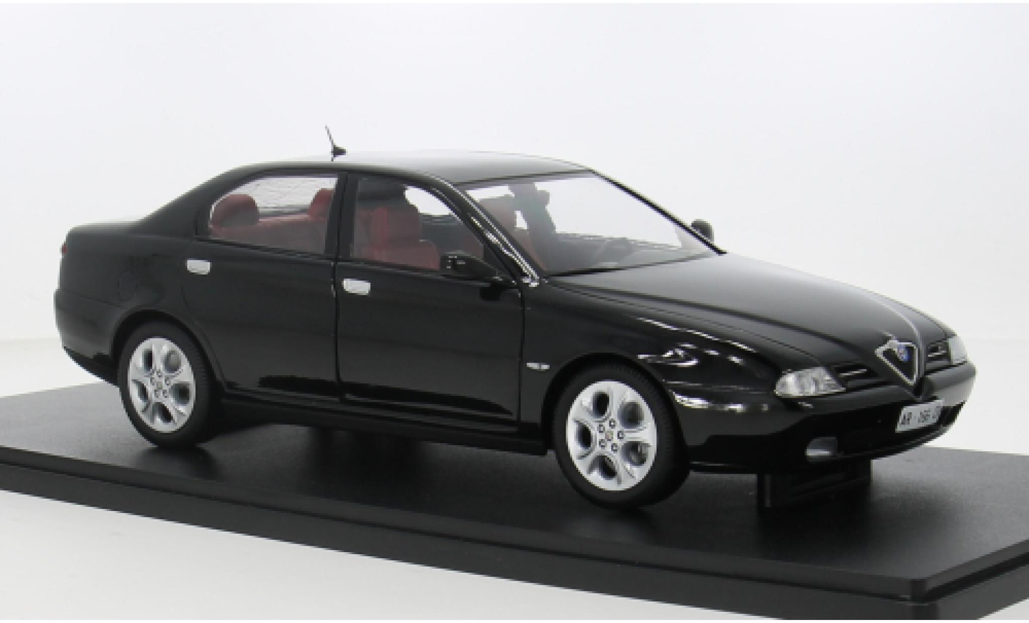 Alfa Romeo 166 1/18 Mitica 3.0 V6 schwarz 1998 1:18 modellino in miniatura