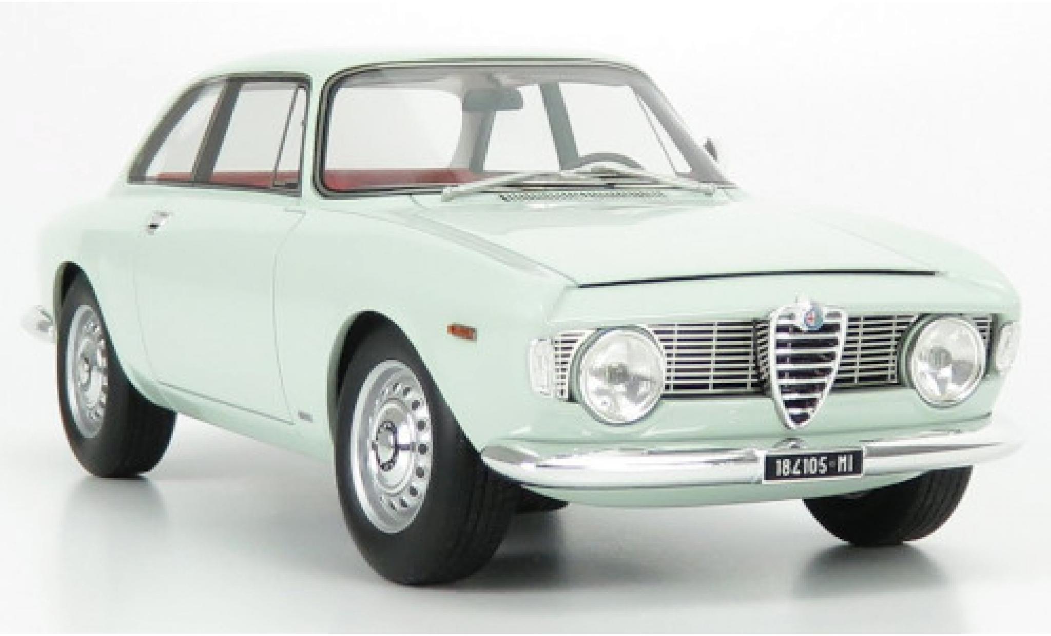 Alfa Romeo Giulia 1/18 Mitica 1600 Sprint GT verde 1963 modellino in miniatura