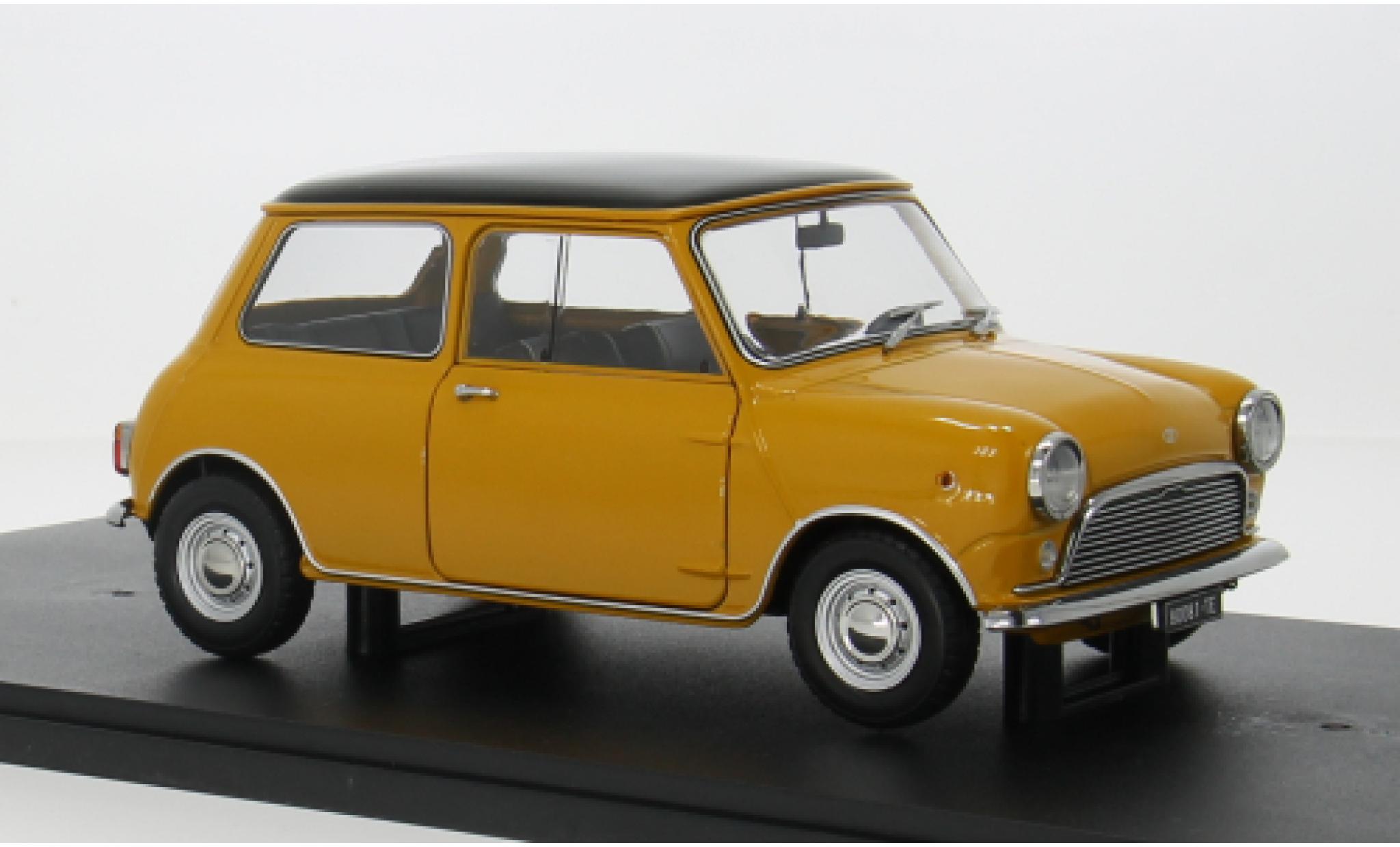 Mini Cooper 1/18 Mitica Bmw MkI gelb/schwarz 1966 1:18 modellino in miniatura