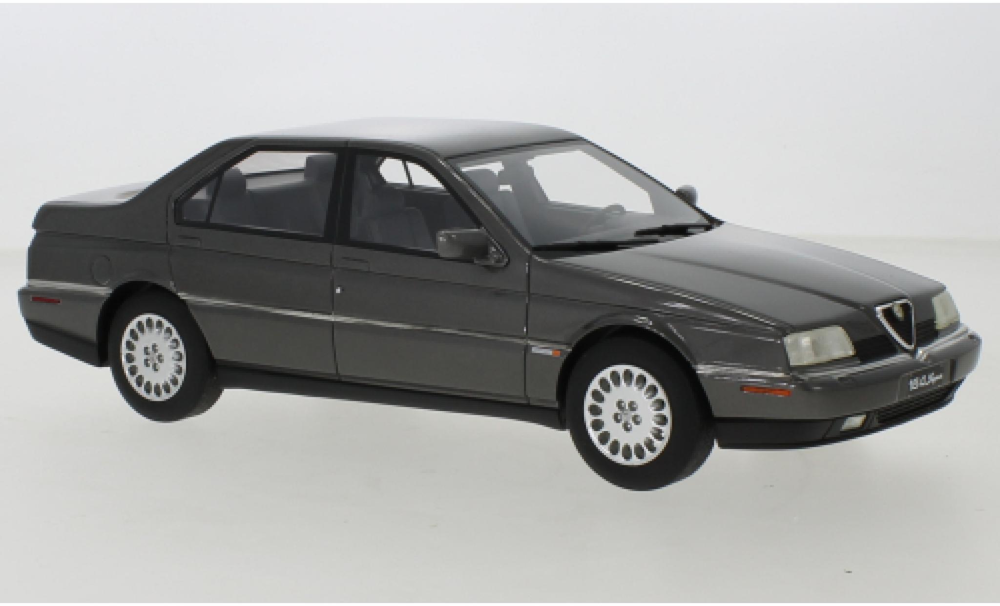 Alfa Romeo 164 1/18 Mitica Super 2.5 TD metallico grigio 1992 modellino in miniatura