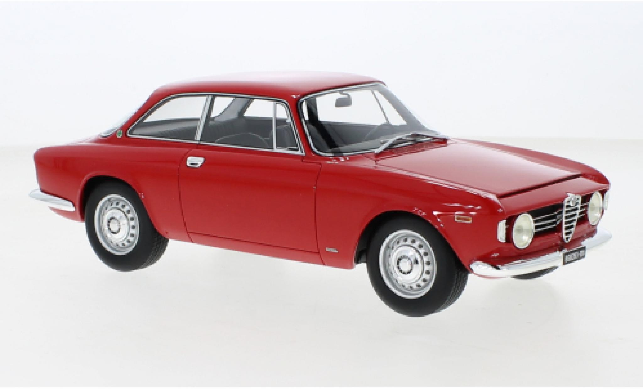 Alfa Romeo Giulia 1/18 Mitica Sprint GT 1600 Veloce rosso 1965 modellino in miniatura