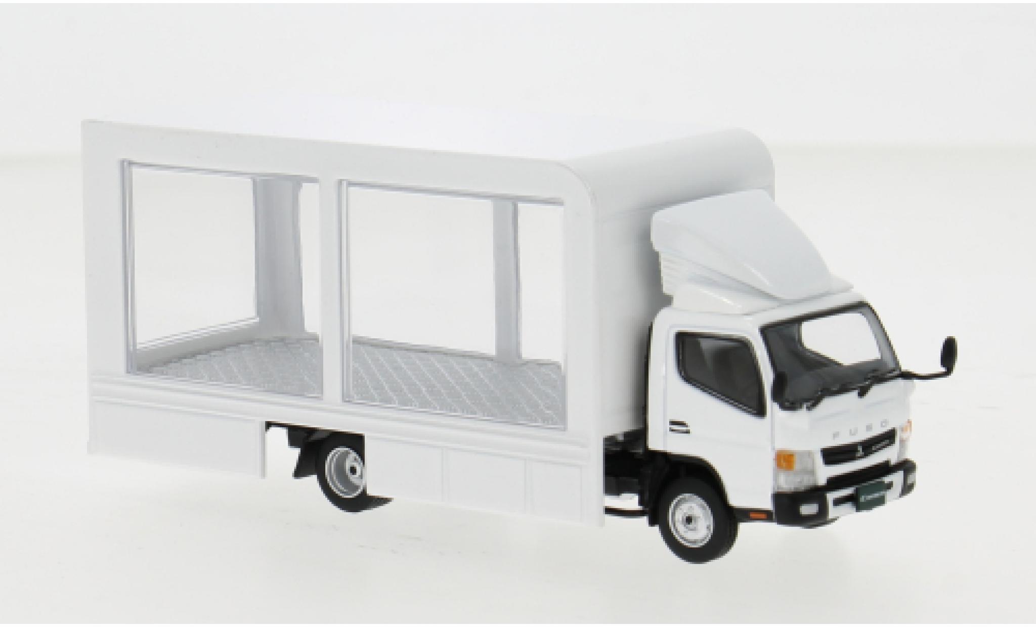Mitsubishi Fuso 1/64 Tarmac Works Canter weiss 1:64 modellino in miniatura
