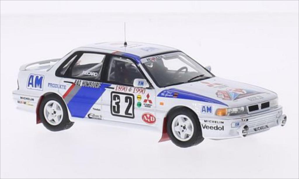 Mitsubishi Galant 1/43 IXO VR-4 EVO No.32 Rally Monte Carlo 1990 /P.Thul modellino in miniatura