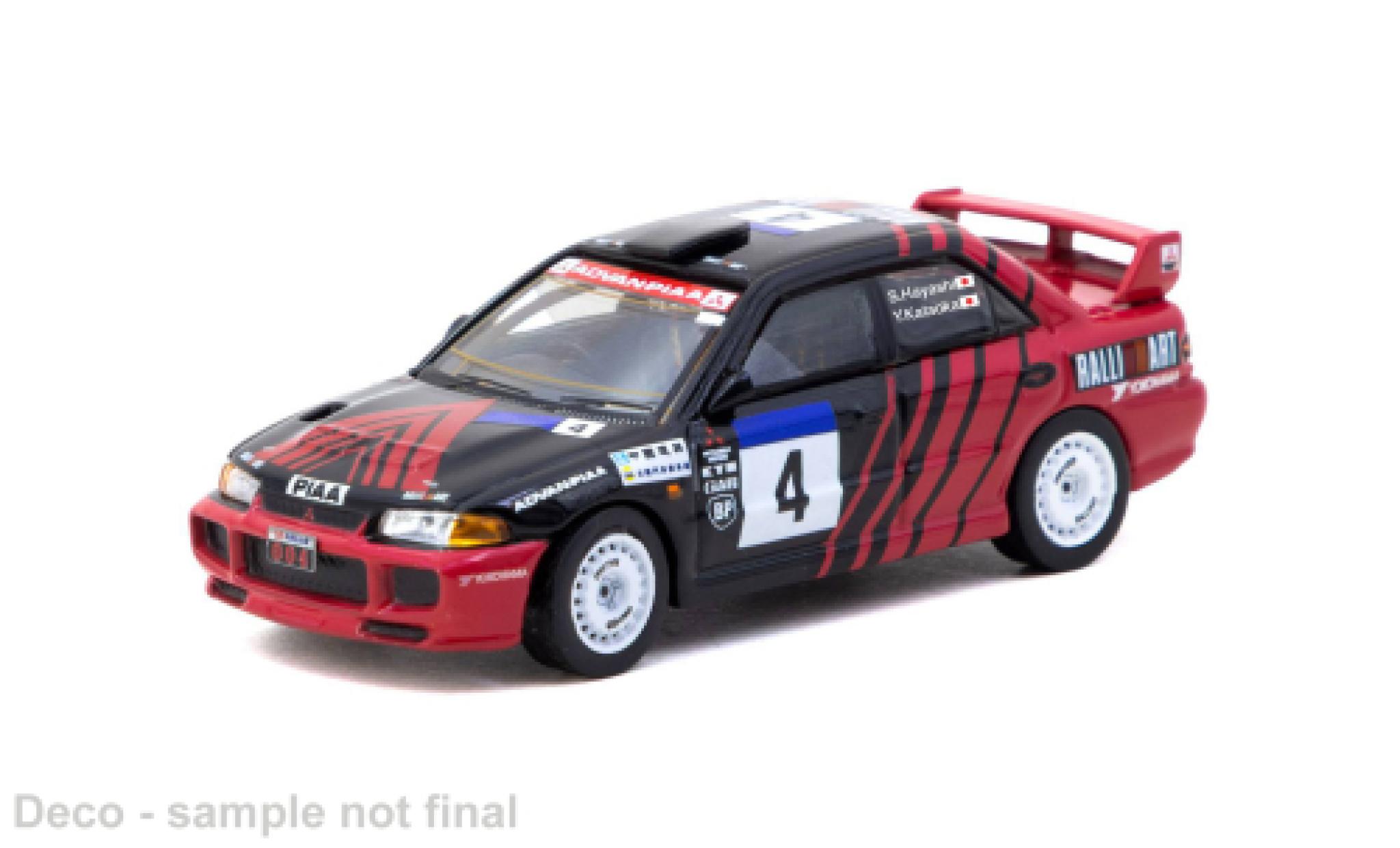 Mitsubishi Lancer 1/64 Tarmac Works EVO III Rallye China 1998 #4 Y.Kataoka 1:64 modellino in miniatura