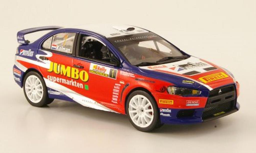 Mitsubishi Lancer 1/43 Vitesse Evo X No.1 Jumbo Sieger Tank S Rally 2009 modellino in miniatura