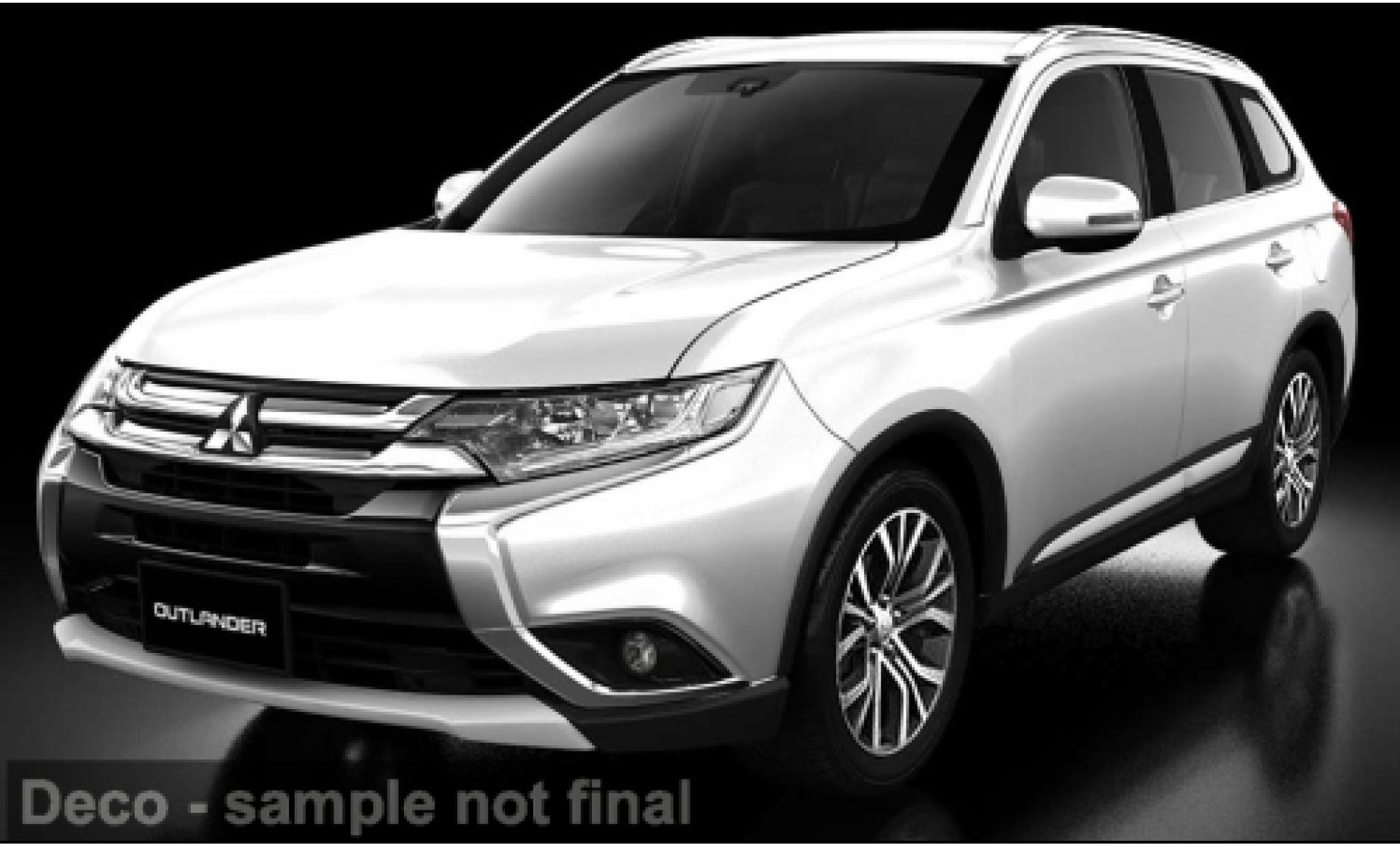 Mitsubishi Outlander 1/43 Vitesse weiss 2018 1:43 modellino in miniatura