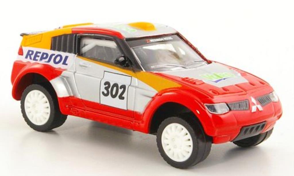 Mitsubishi Pajero Evolution 1/43 Norev Evolution No.302 Repsol - Valeo modellino in miniatura