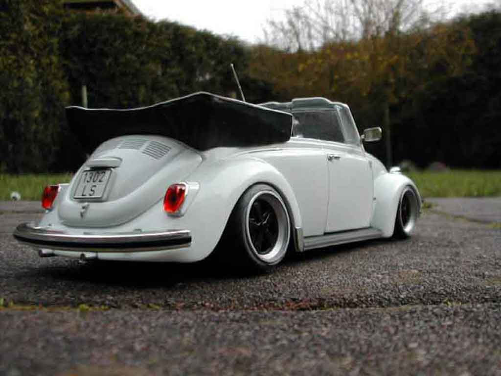 Volkswagen Kafer 1/18 Solido Coccinelle Cabriolet jantes fuchs modellino in miniatura