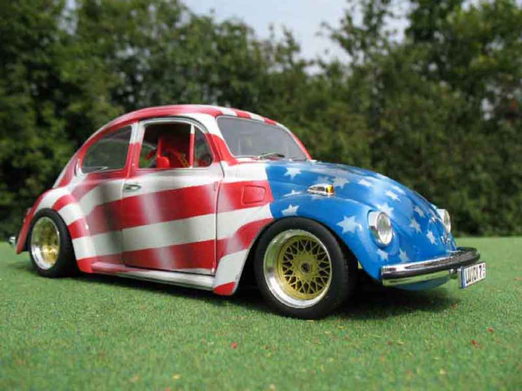 Volkswagen Kafer 1/18 Solido coxinelle usa modellino in miniatura