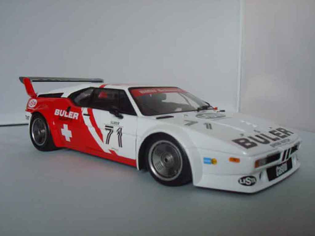Bmw M1 1979 1/18 Minichamps 1979 procar marc surer modellino in miniatura