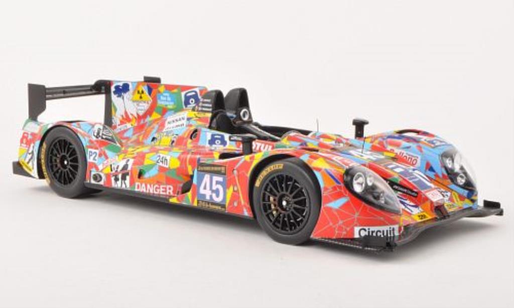 Morgan Nissan 1/18 Spark No.45 OAK Racing 24h Le Mans 2013 modellino in miniatura