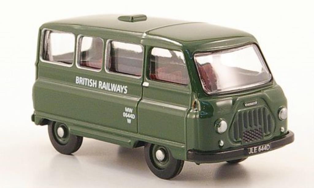 Morris J2 1/76 Oxford Minibus British Railways modellino in miniatura