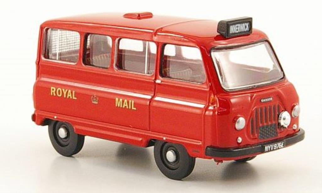 Morris J2 1/76 Oxford Minibus Post Office Engineering modellino in miniatura