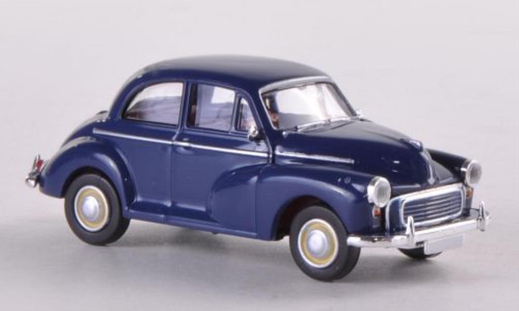 Morris Minor 1/87 Brekina blu (GB) modellino in miniatura