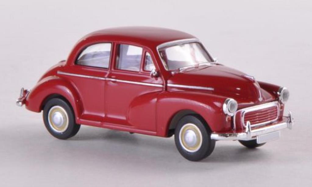 Morris Minor 1/87 Brekina rosso (GB) modellino in miniatura