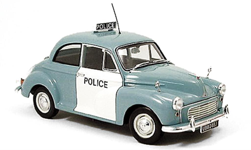 Morris Minor 1/18 Minichamps Police Polizei England 1959 modellino in miniatura