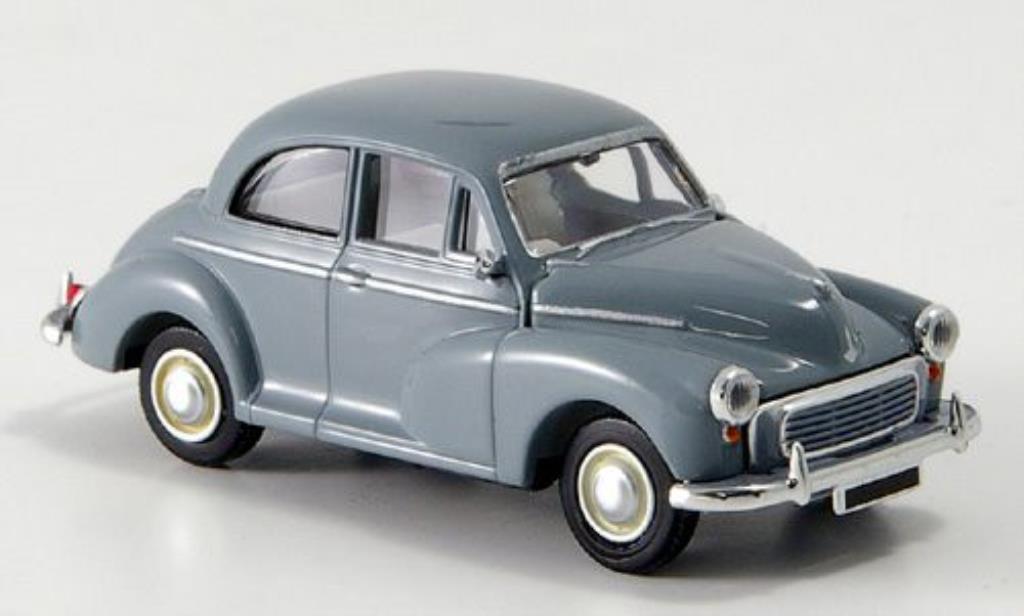 Morris Minor 1/87 Brekina Rechtslenker grigio modellino in miniatura