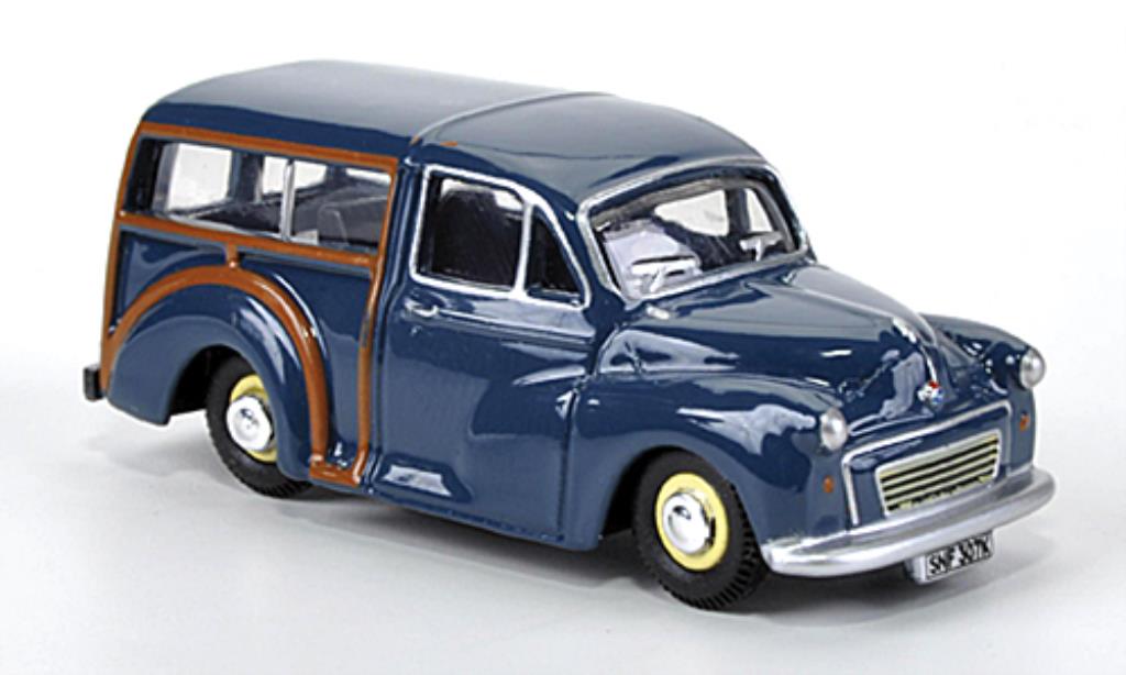 Morris Minor 1/76 Oxford Van blu 1960 modellino in miniatura