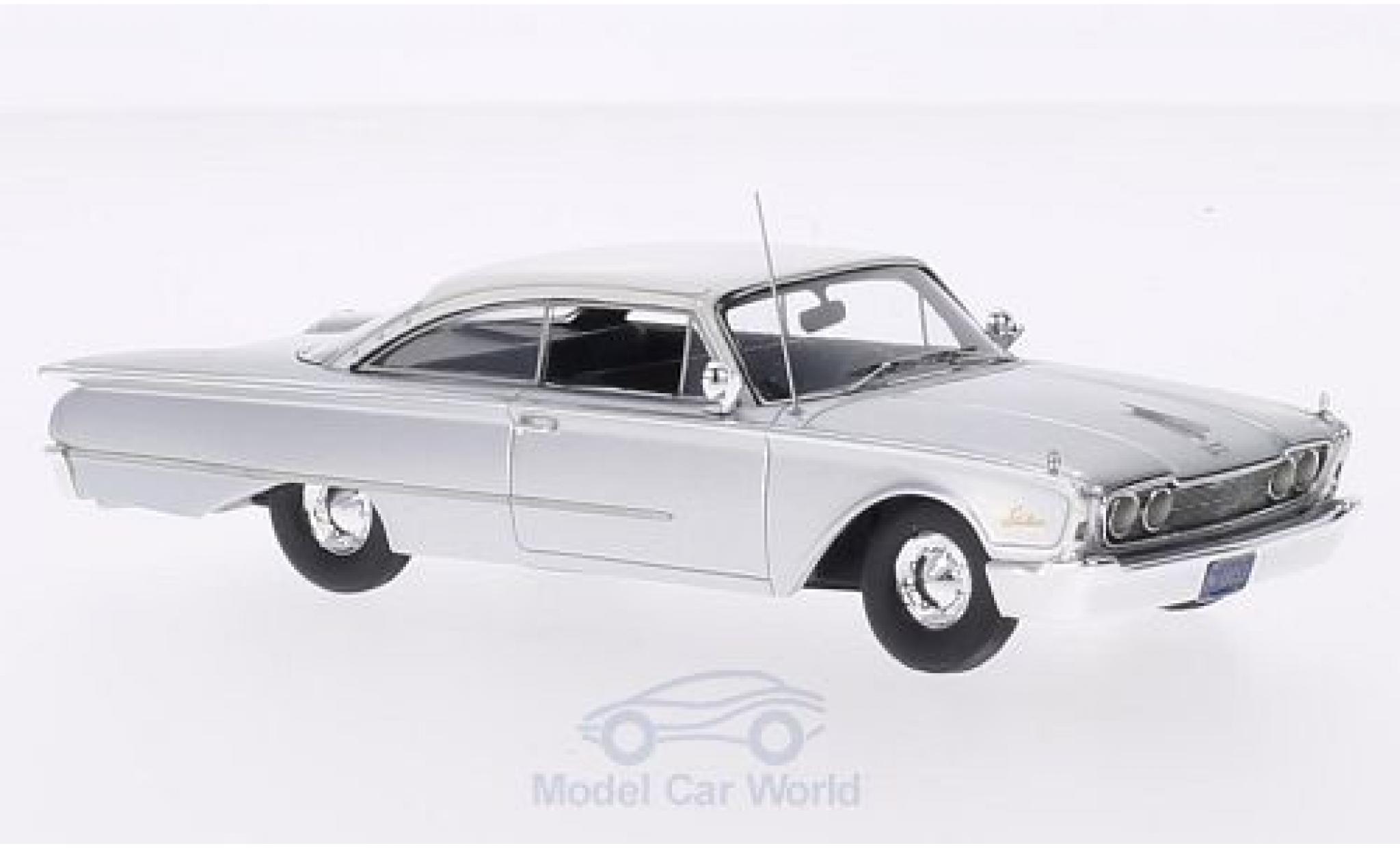 Ford Starliner Galaxie 1/43 Motorhead grigio/bianco 1960 modellino in miniatura