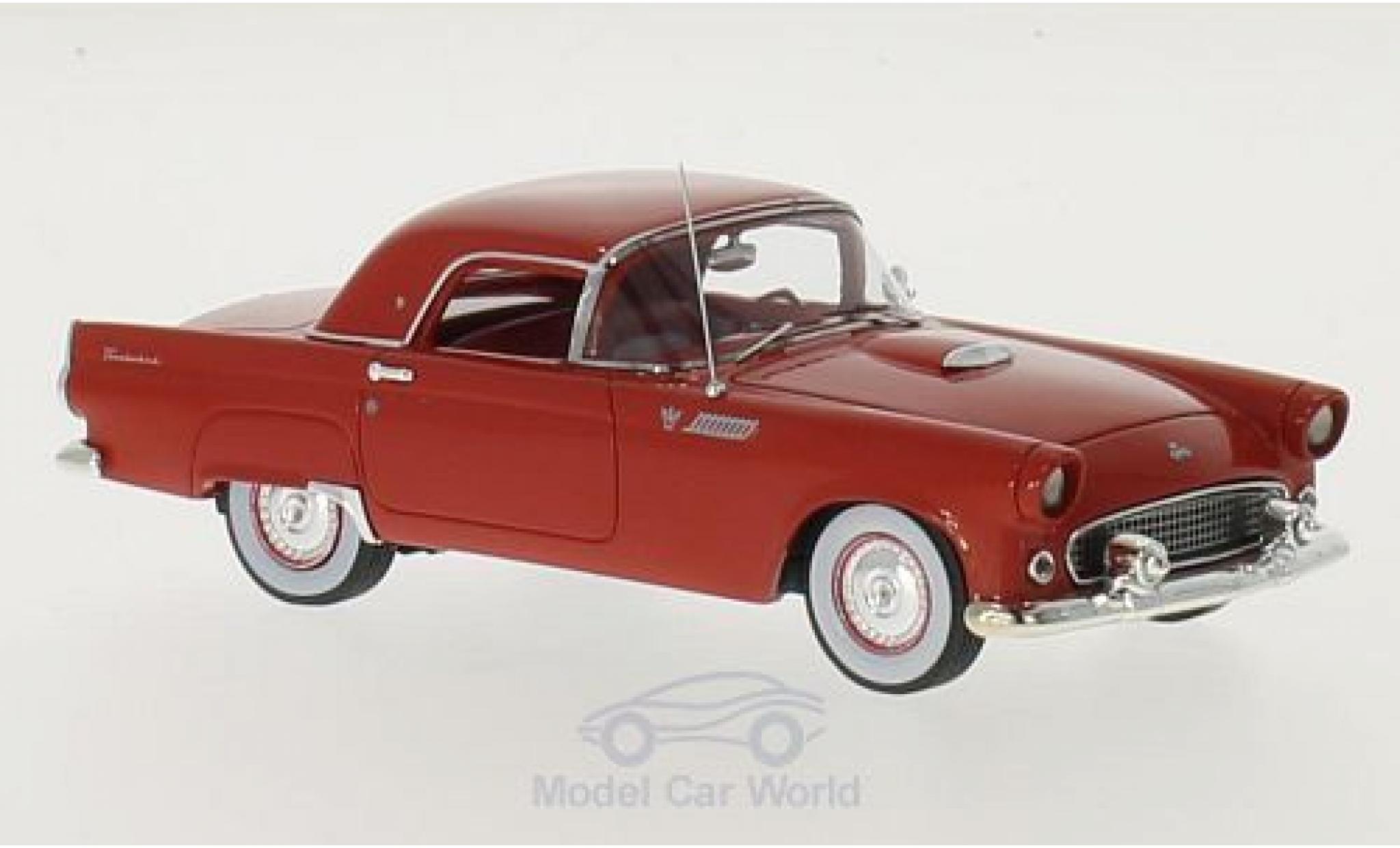 Ford Thunderbird 1955 1/43 Motorhead Hardtop rosso 1955 modellino in miniatura