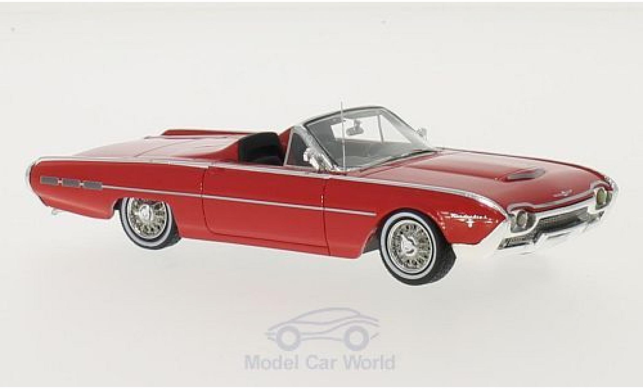 Ford Thunderbird 1962 1/43 Motorhead Sports Roadster rosso 1962 modellino in miniatura