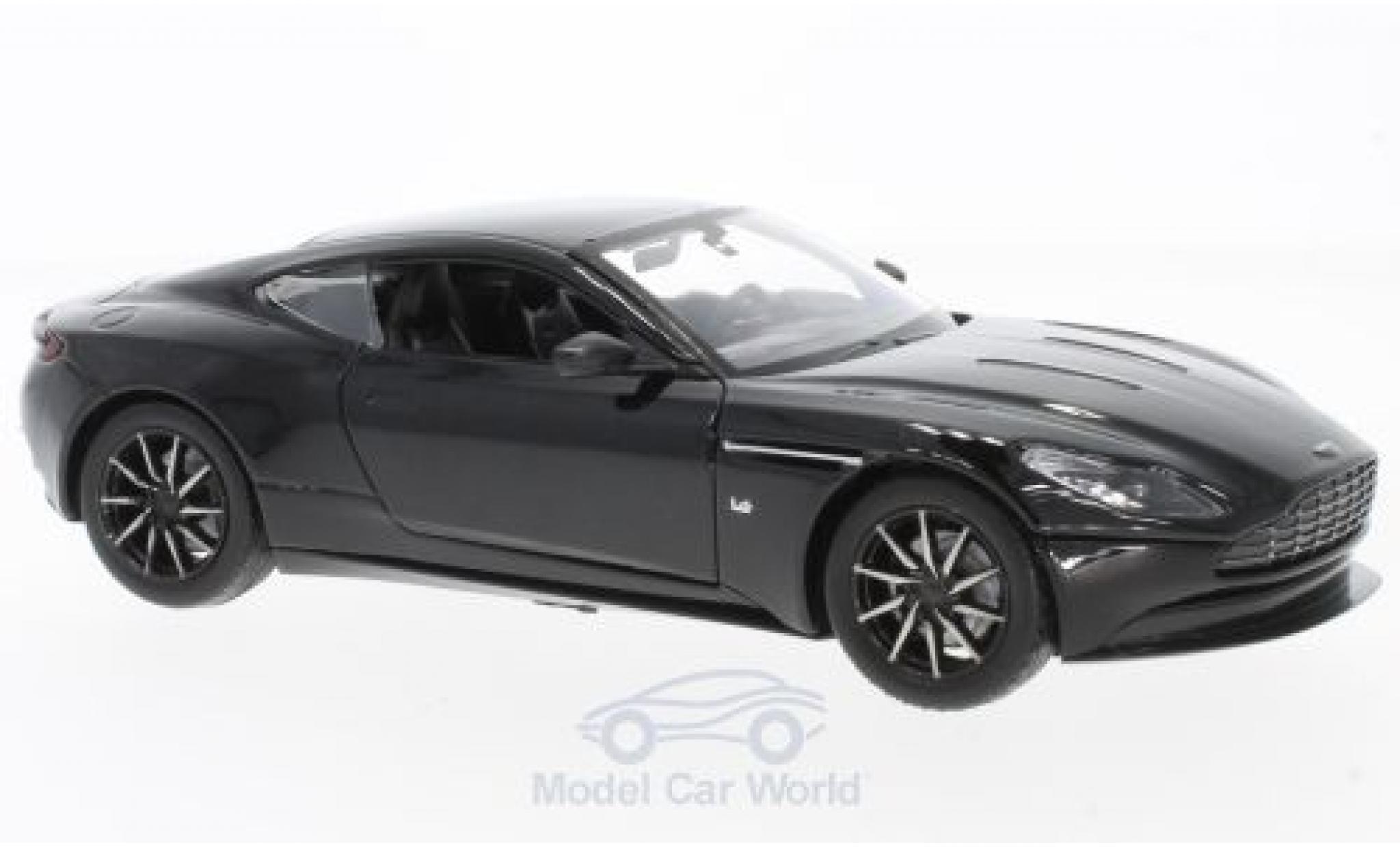 Aston Martin DB1 1/24 Motormax 1 nero modellino in miniatura