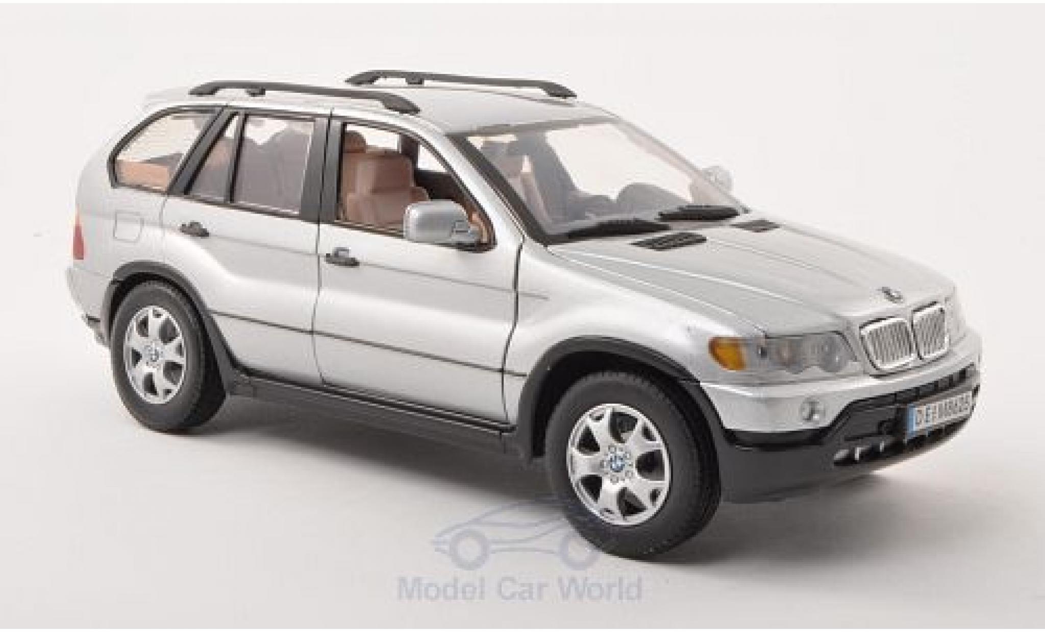 Bmw X5 1/18 Motormax grigio modellino in miniatura