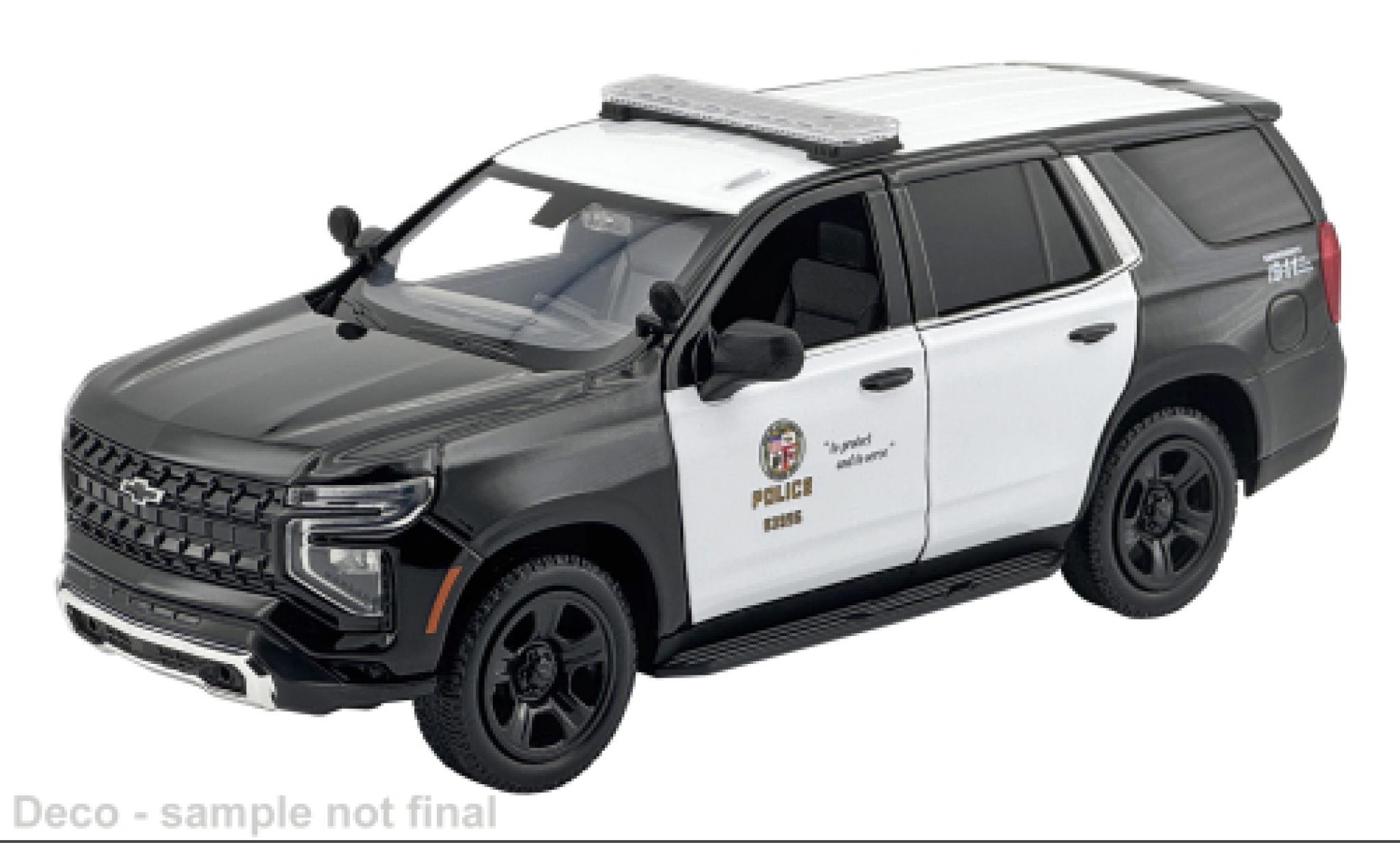 Chevrolet Tahoe 1/24 Motormax PPV 2025 LVPD 1:24 modellino in miniatura