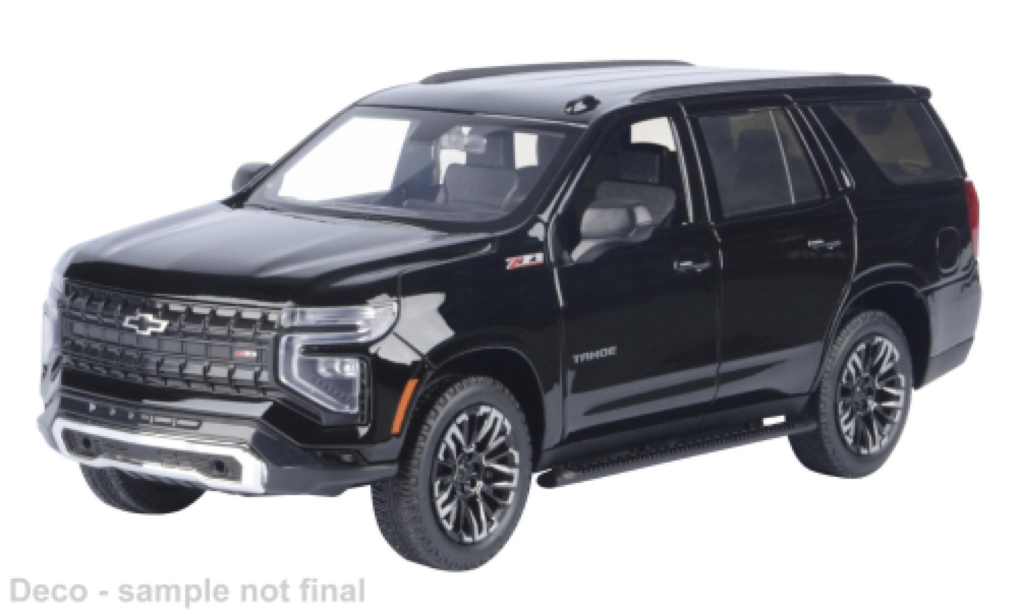 Chevrolet Tahoe 1/24 Motormax Z71 schwarz 2025 1:24 modellino in miniatura