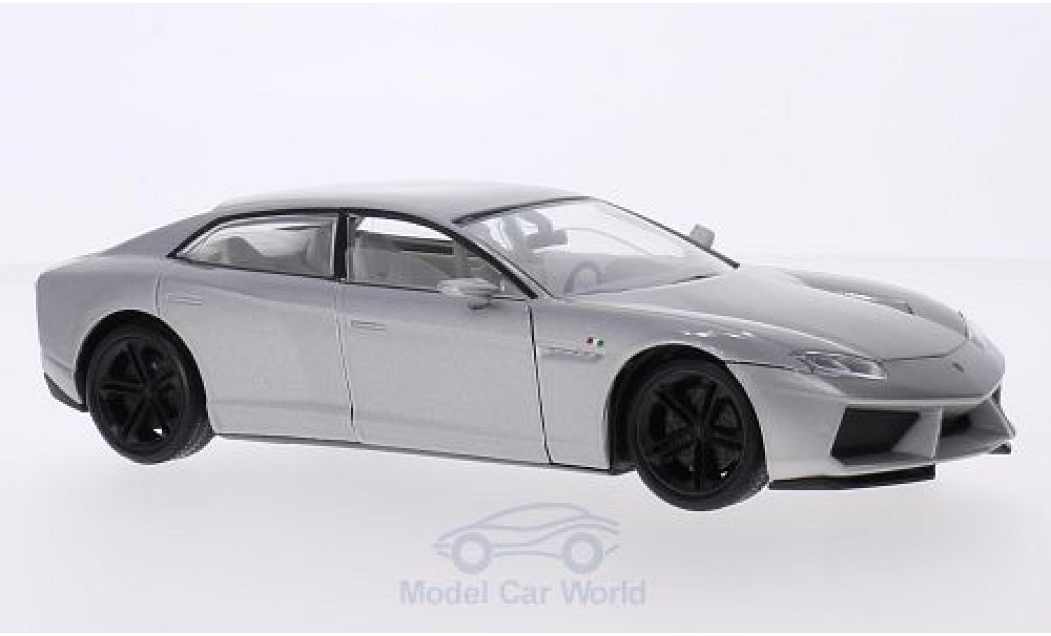 Lamborghini Estoque 1/24 Motormax metallico grigio modellino in miniatura