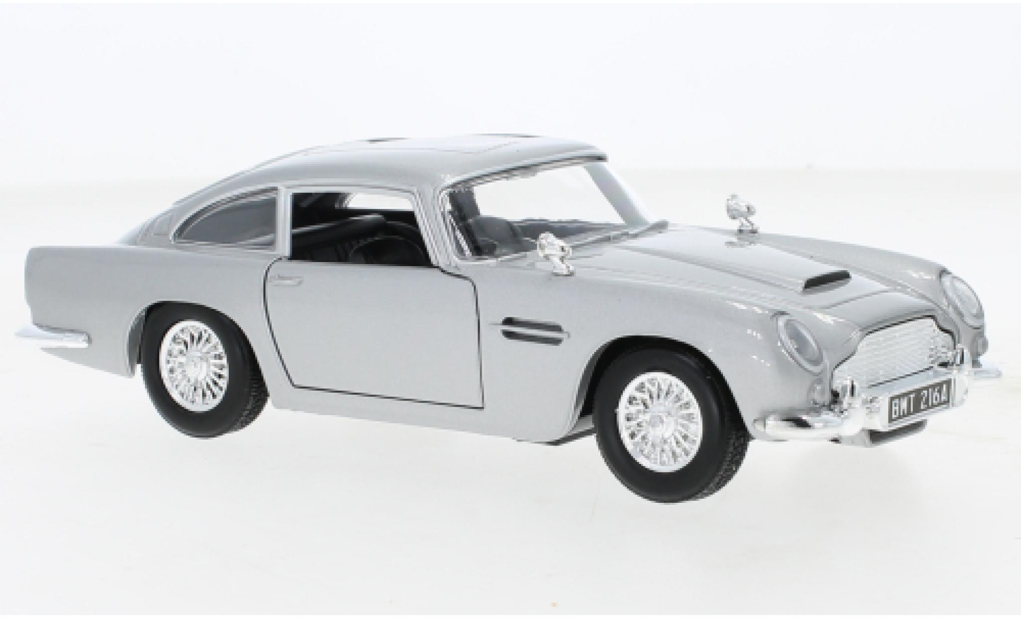 Aston Martin DB5 1/24 Motormax grigio RHD James Bond 007 - Goldfinger modellino in miniatura