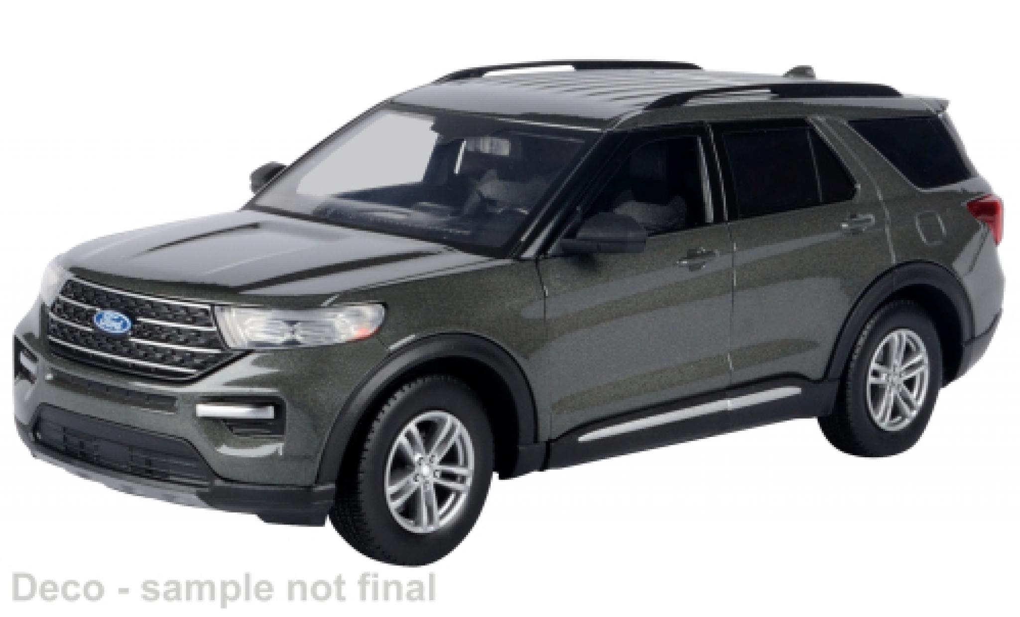 Ford Explorer 1/24 Motormax XLT grigio 2022 modellino in miniatura