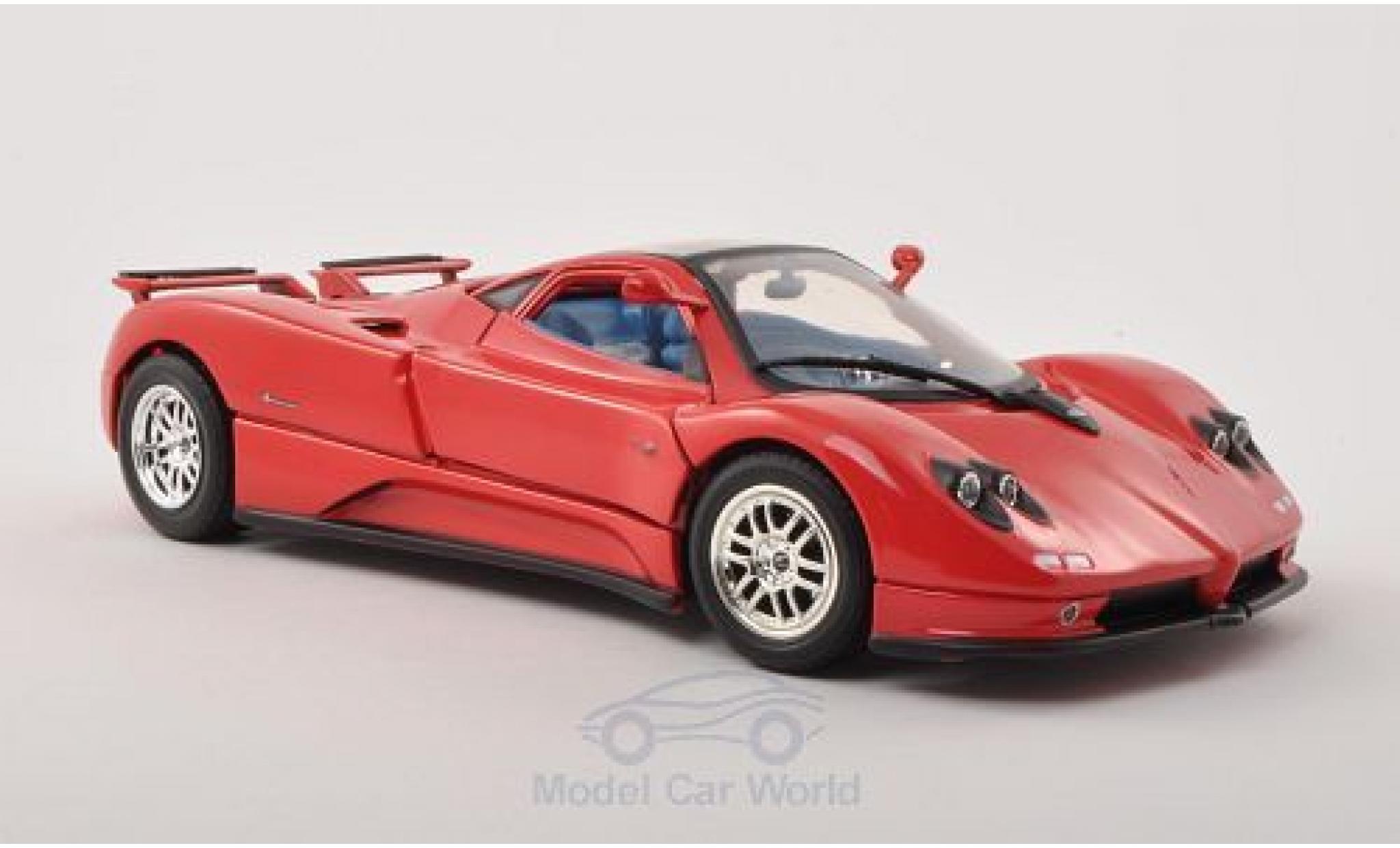 Pagani Zonda R 1/18 Motormax C12 rosso 2004 modellino in miniatura