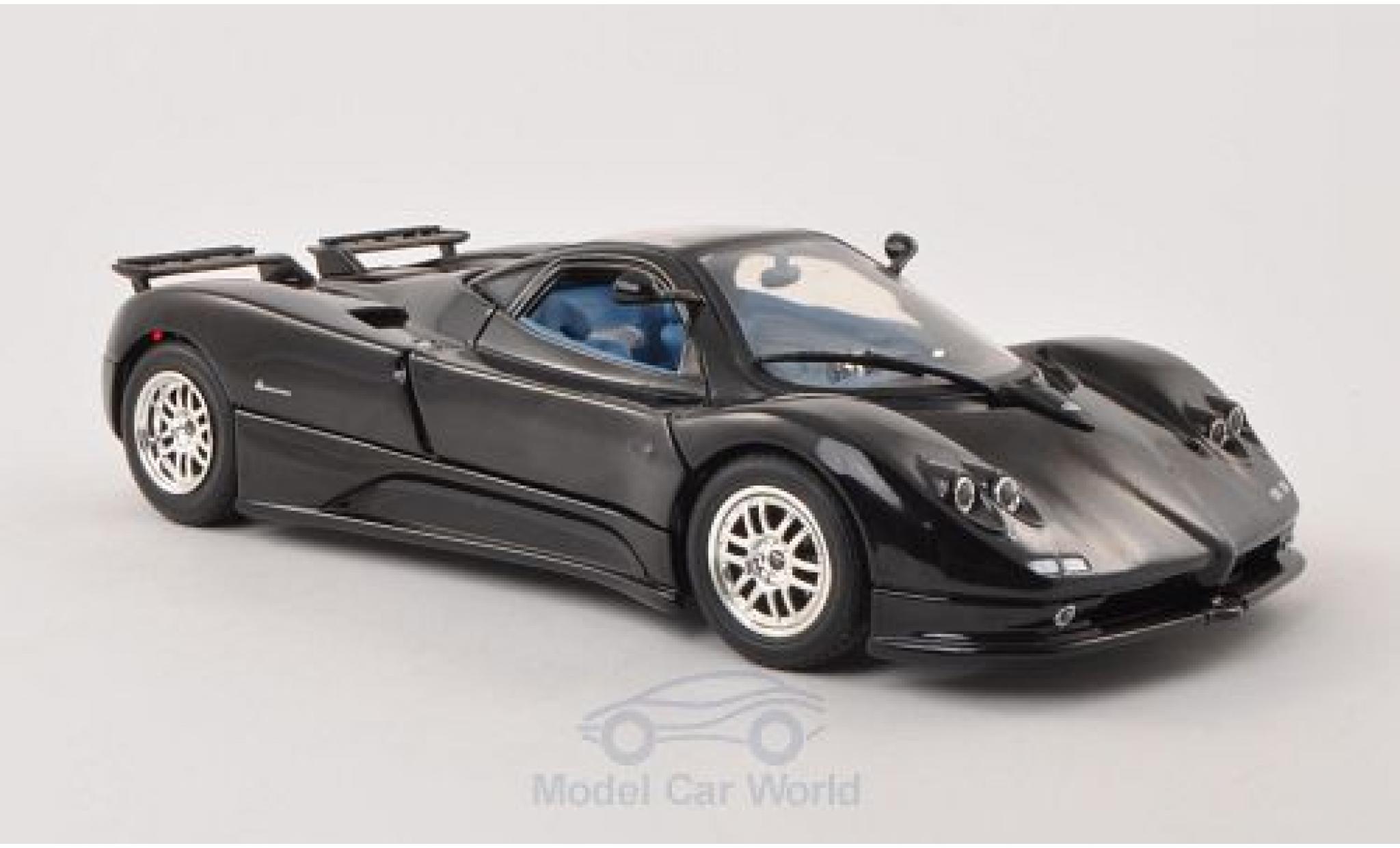 Pagani Zonda R 1/18 Motormax C12 nero 2004 modellino in miniatura