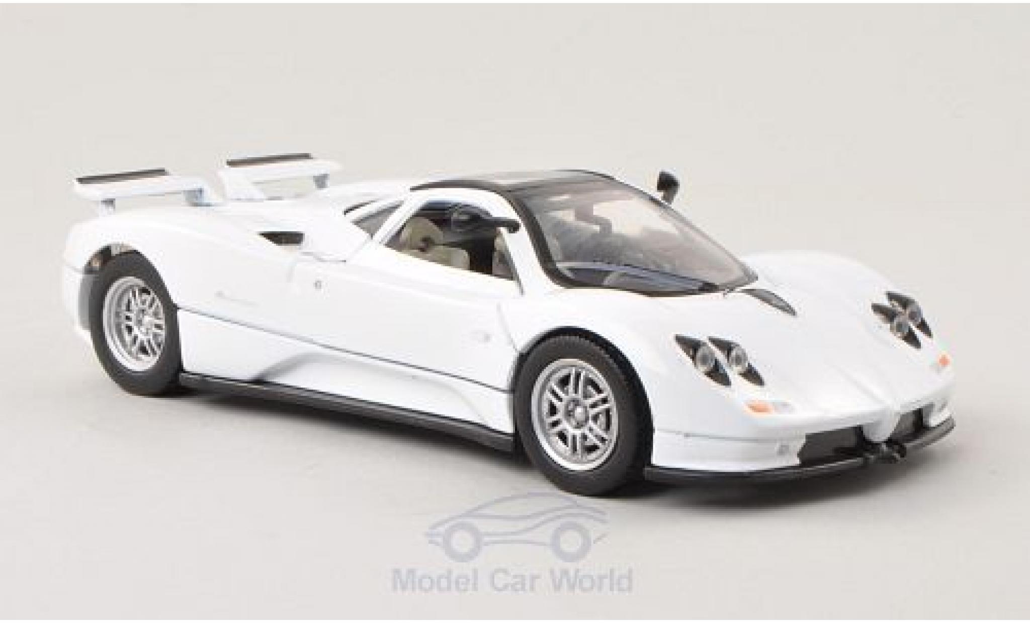 Pagani Zonda C12 1/24 Motormax C12 bianco modellino in miniatura