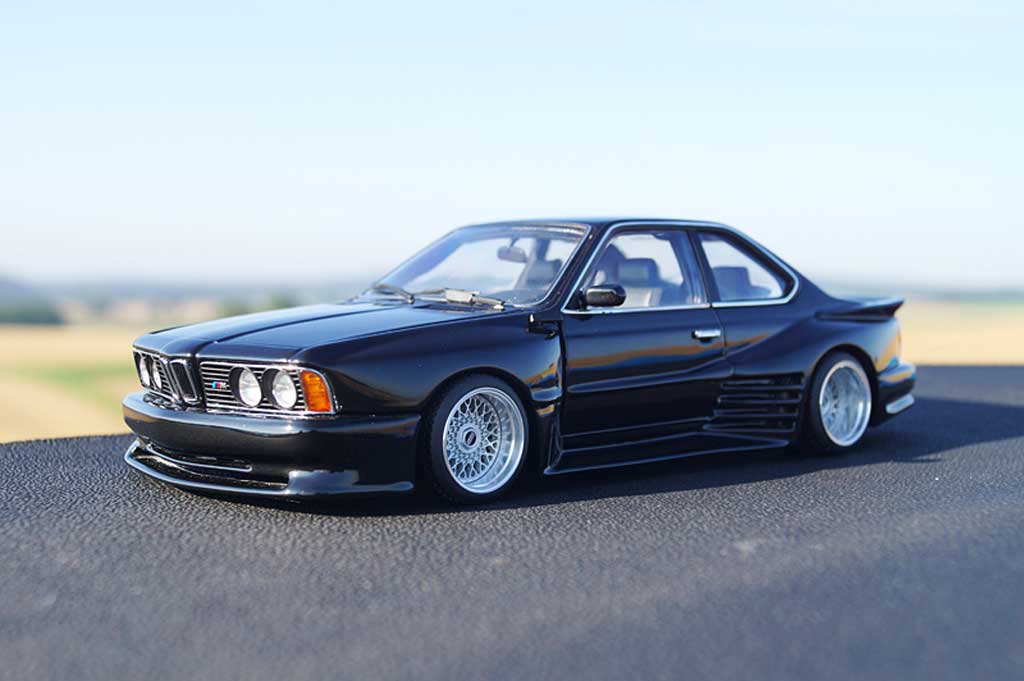 Bmw 635 CSI 1/18 Autoart kit carrosserie Kago tuning modellino in miniatura