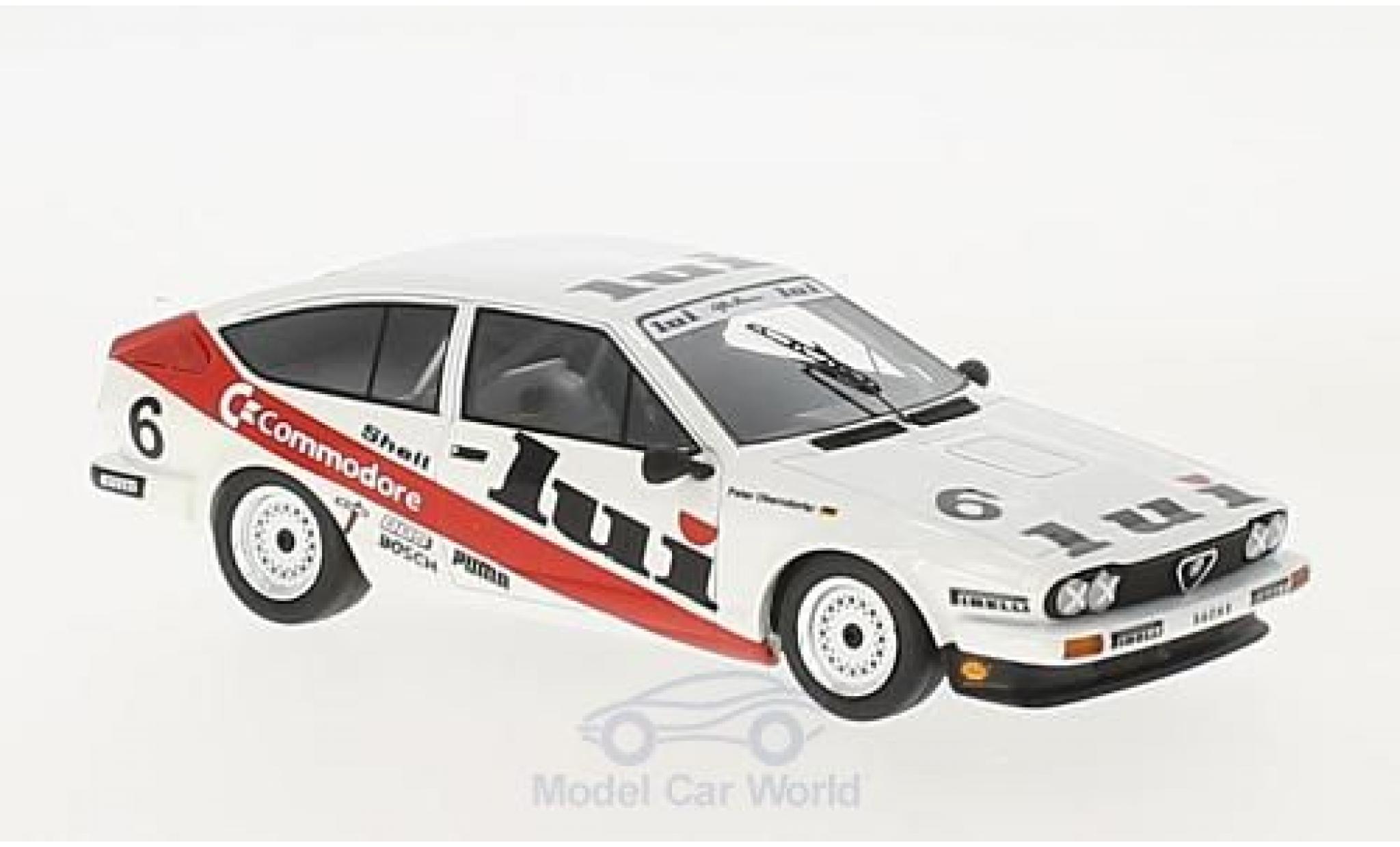 Alfa Romeo GT 2.5 1/43 Neo V6 2.5 Lui DPM 1985 P.Oberndorfer modellino in miniatura