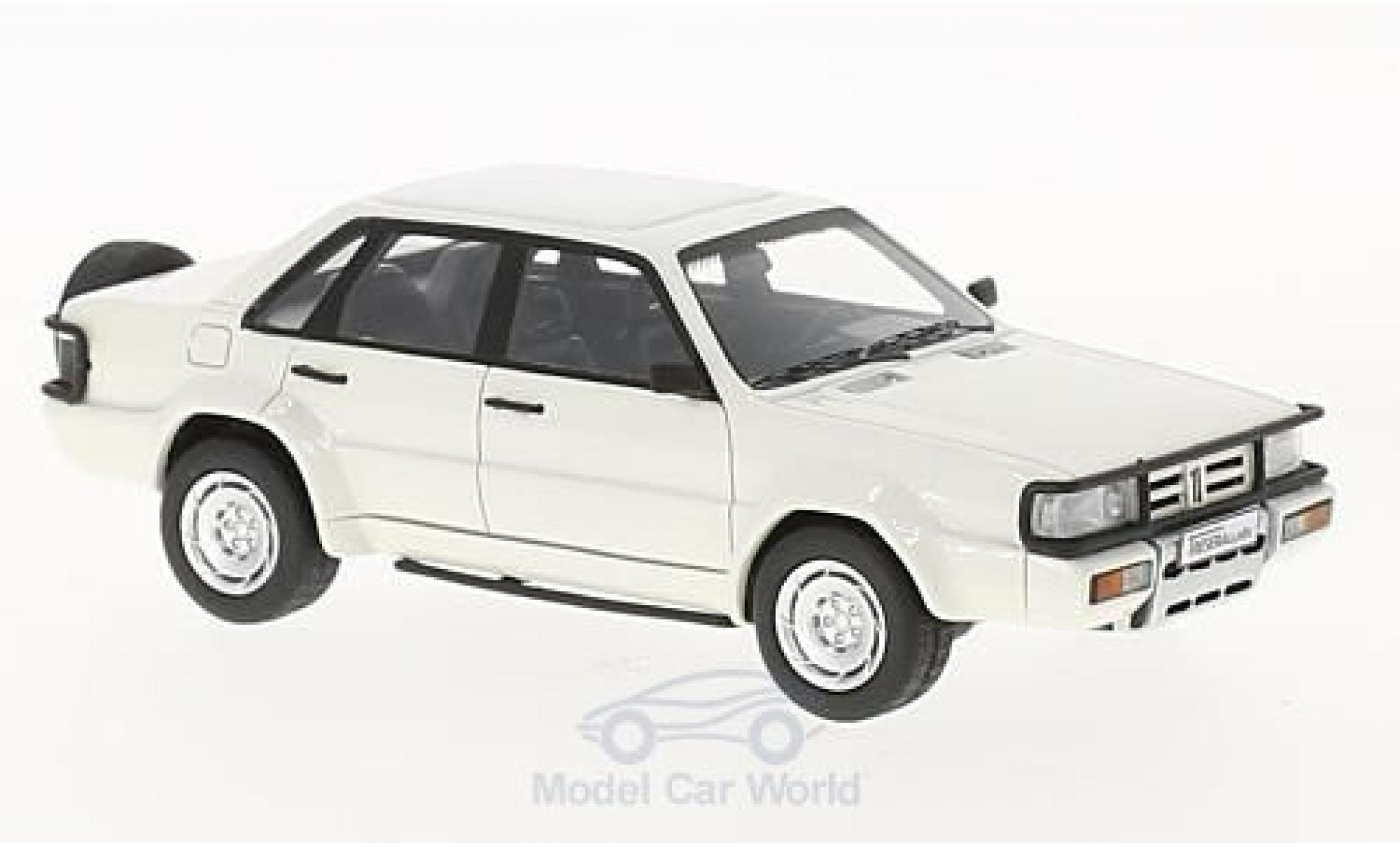 Audi 90 1/43 Neo quatttro (Typ 85) Treser Hunter bianco 1986 modellino in miniatura