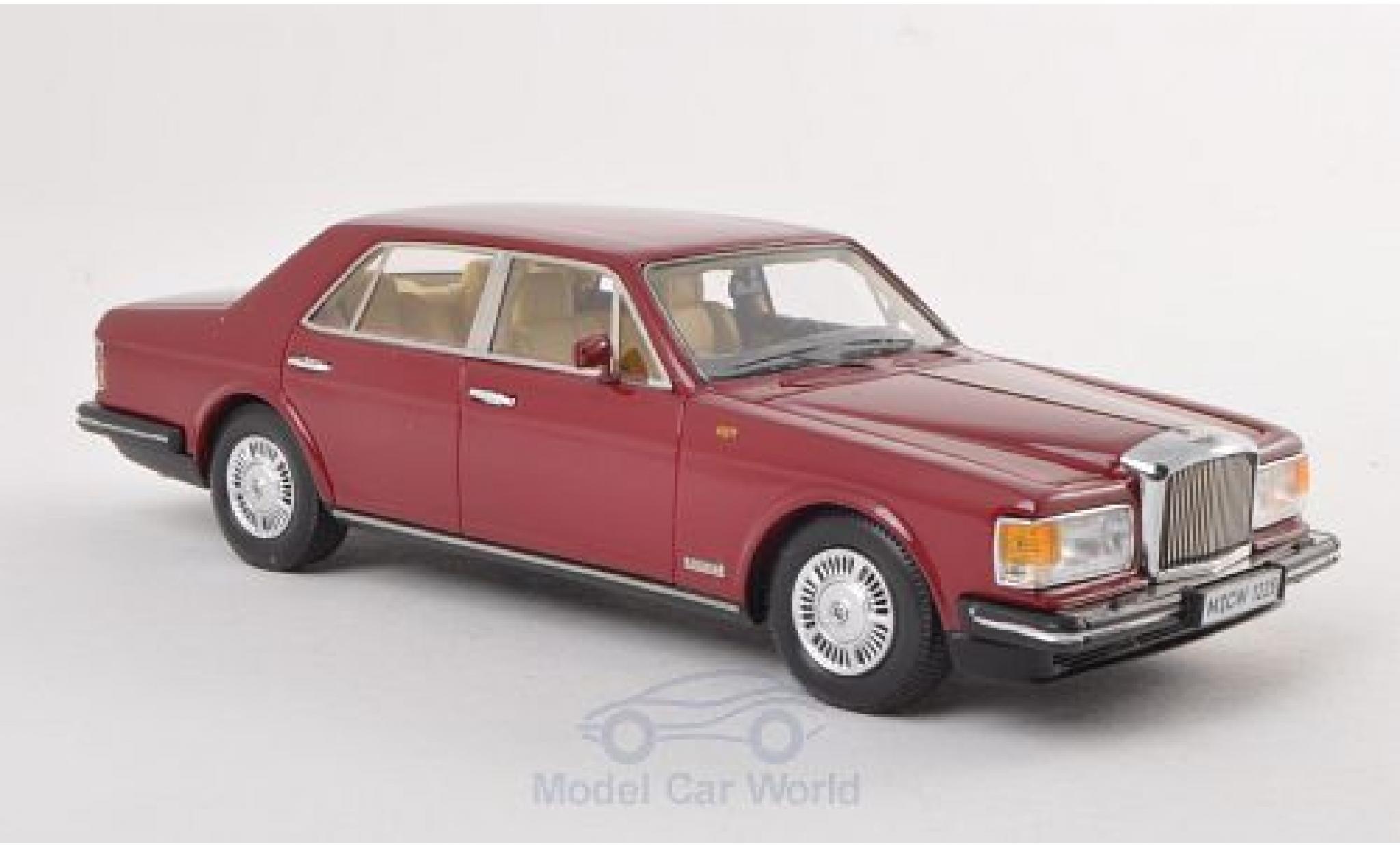 Bentley Mulsanne 1/43 Neo rosso 1982 modellino in miniatura
