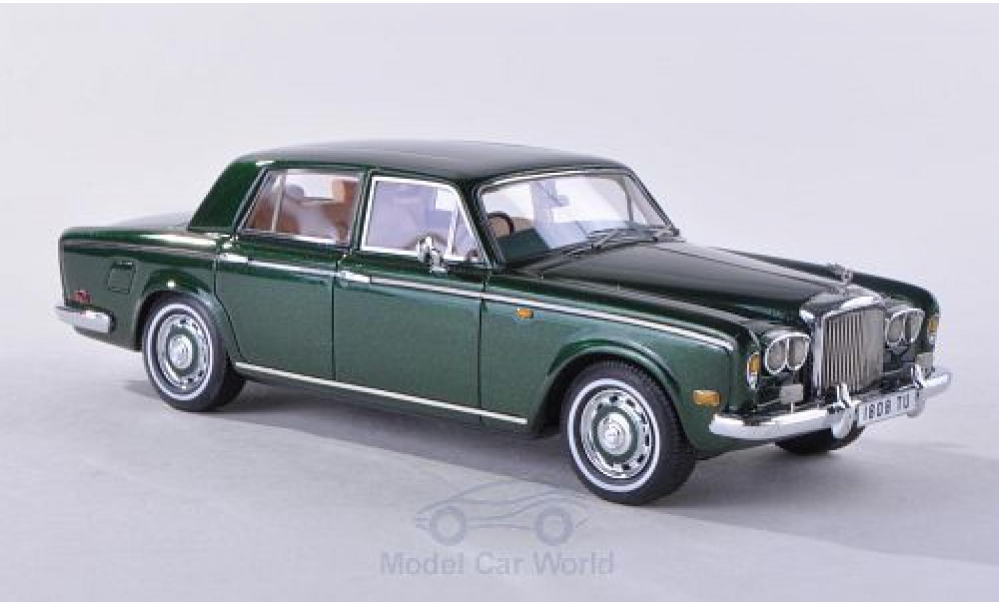 Bentley T1 1/43 Neo Saloon metallico verde RHD 1974 modellino in miniatura