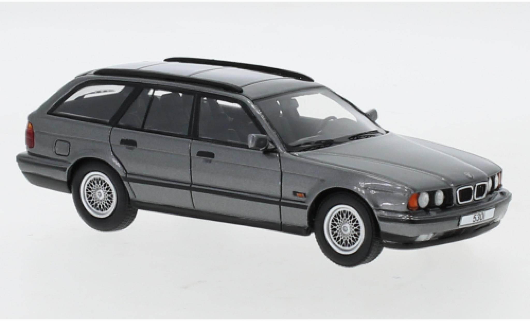 Bmw 530 1/43 Neo i (E34) Touring metallico grigio modellino in miniatura
