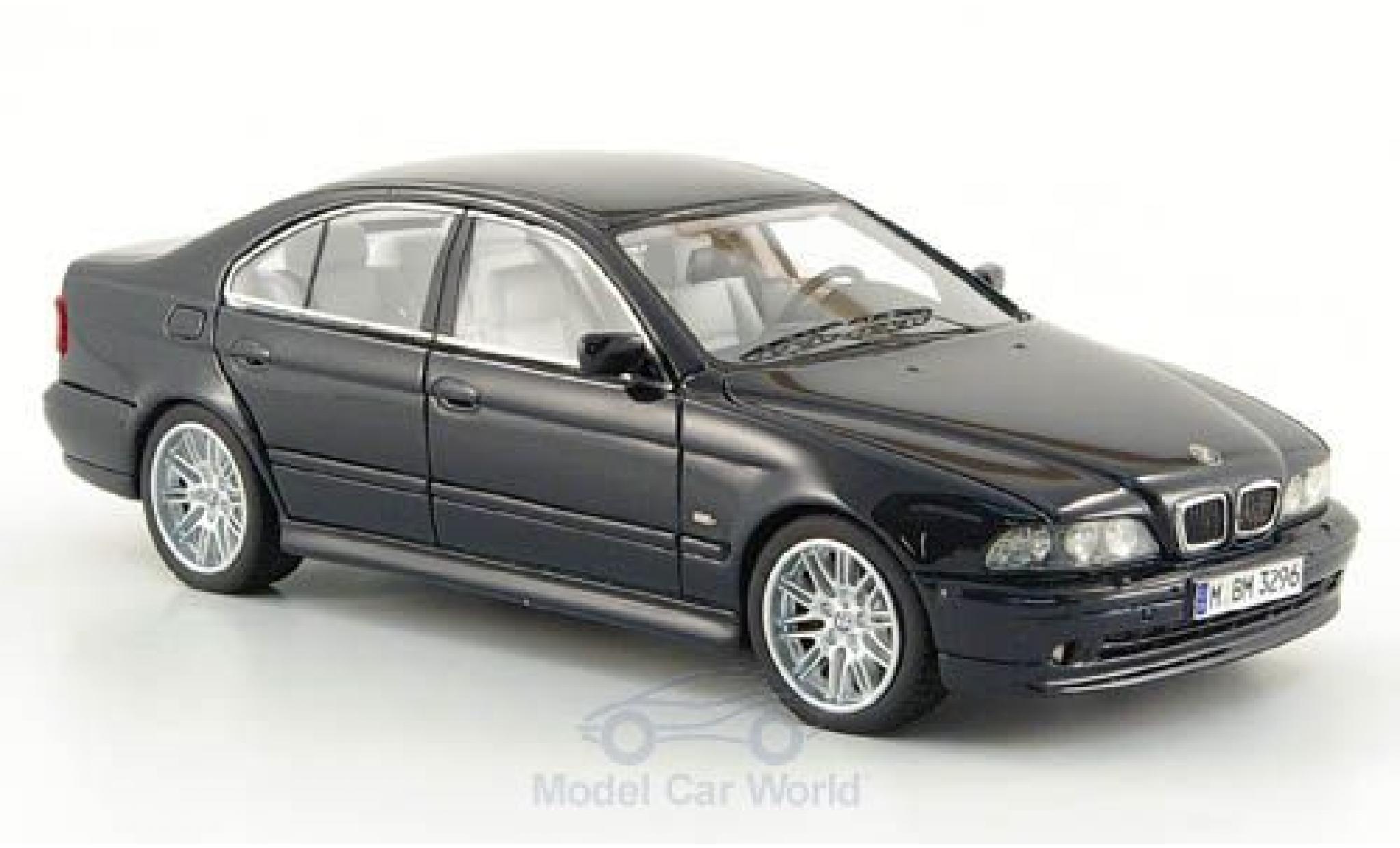 Bmw 530 1/43 Neo i (E39) metallico nero 2002 modellino in miniatura