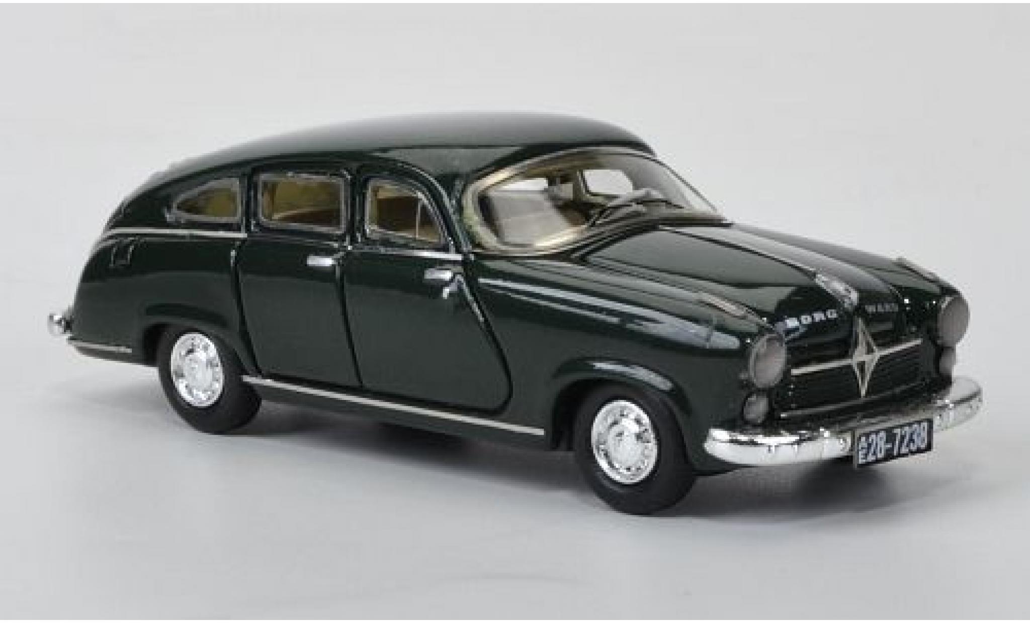 Borgward Hansa 2400 1/87 Neo verde 1952 modellino in miniatura
