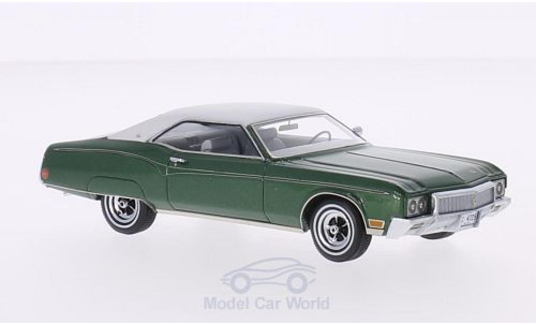 Buick Riviera 1/43 Neo Mk.II metallico verde/bianco 1970 modellino in miniatura