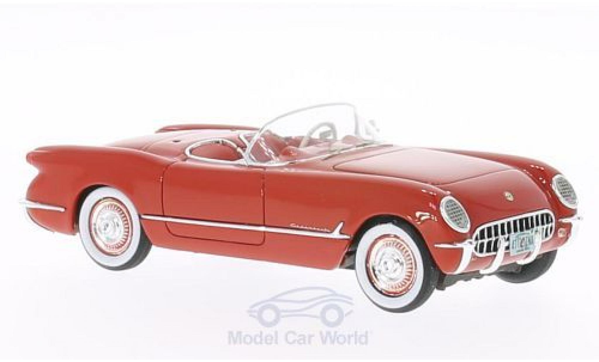 Chevrolet Corvette 1/43 Neo (C1) rosso 1953 modellino in miniatura