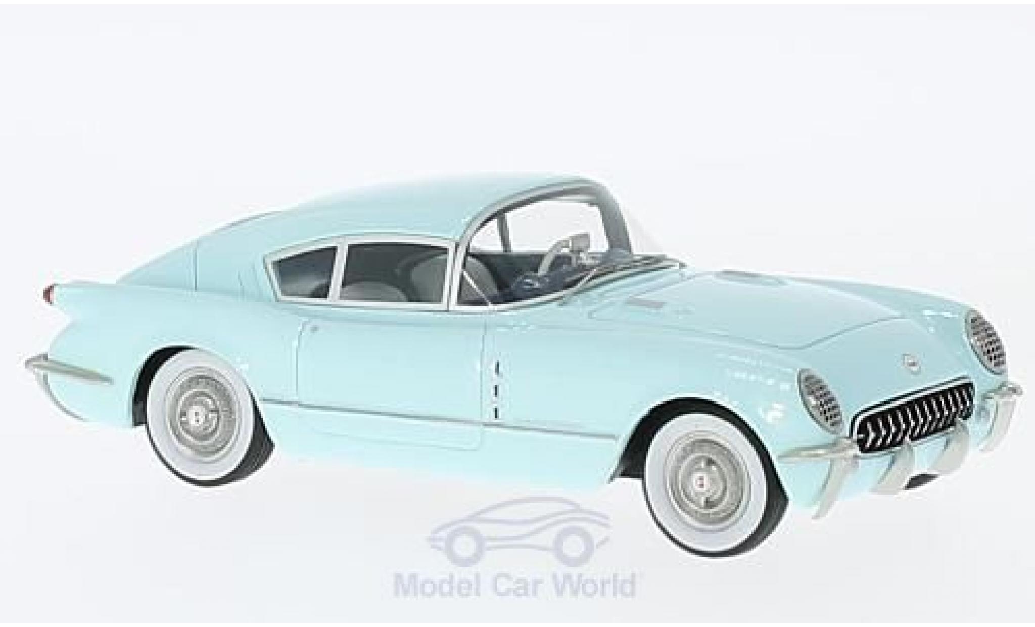 Chevrolet Corvette C1 1/43 Neo Corvair Concept blu 1954 modellino in miniatura